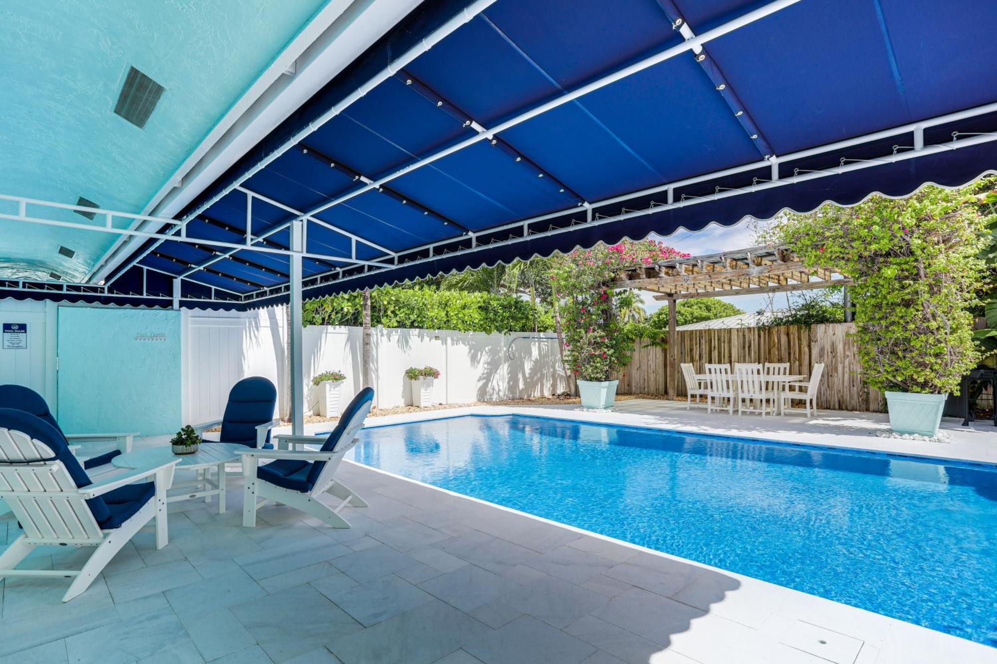 Coastal Villa With Private Yard And Heated Pool! ساوث بالم بيتش المظهر الخارجي الصورة