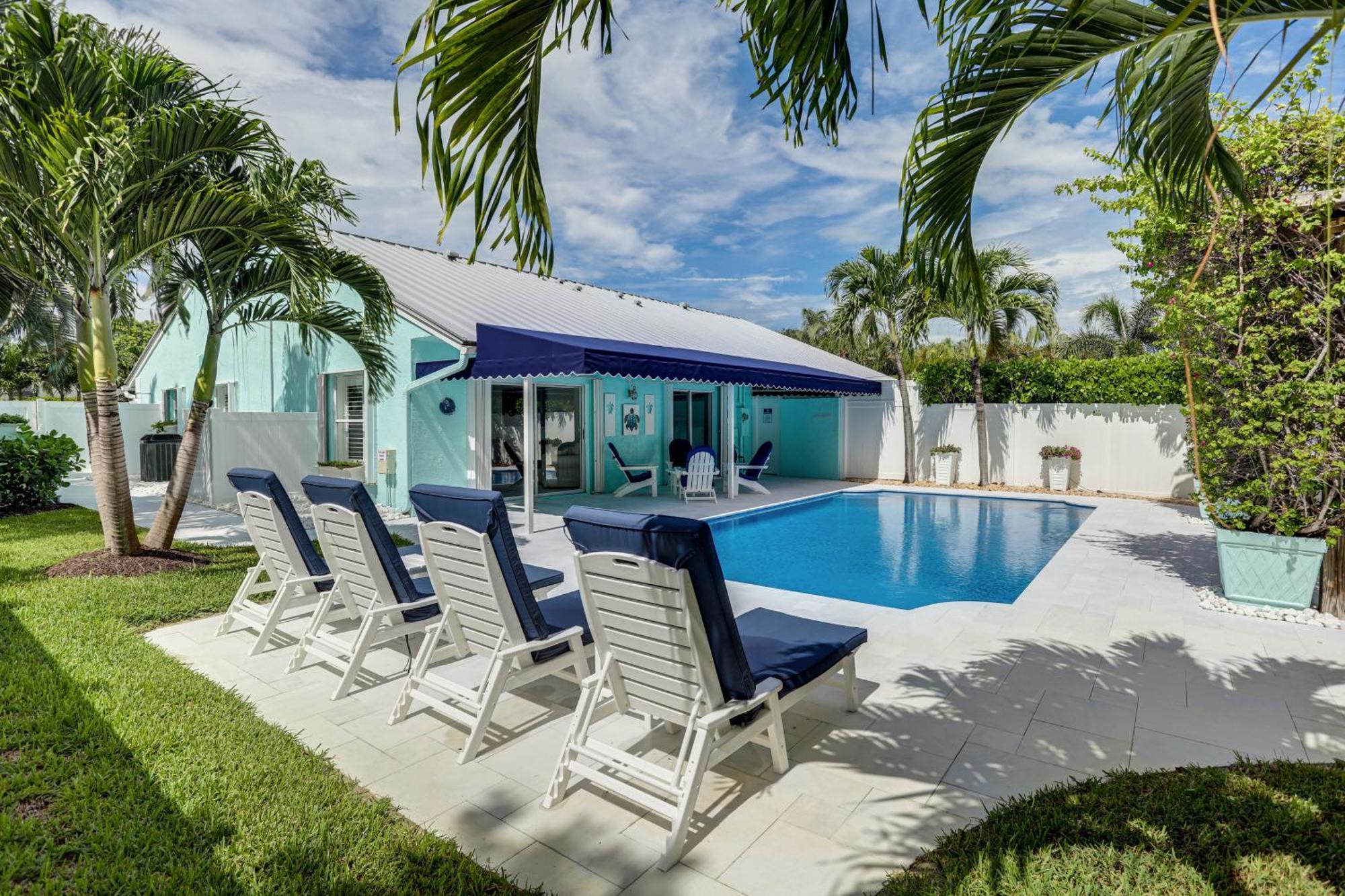 Coastal Villa With Private Yard And Heated Pool! ساوث بالم بيتش المظهر الخارجي الصورة
